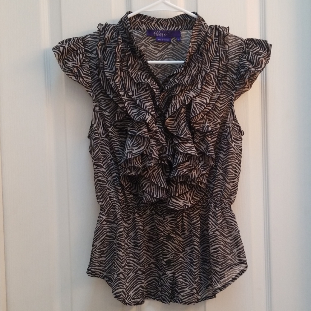 MAX Azria + Miley Cyrus Top